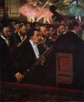 Edgar Degas : The Orchestra of the Opera II